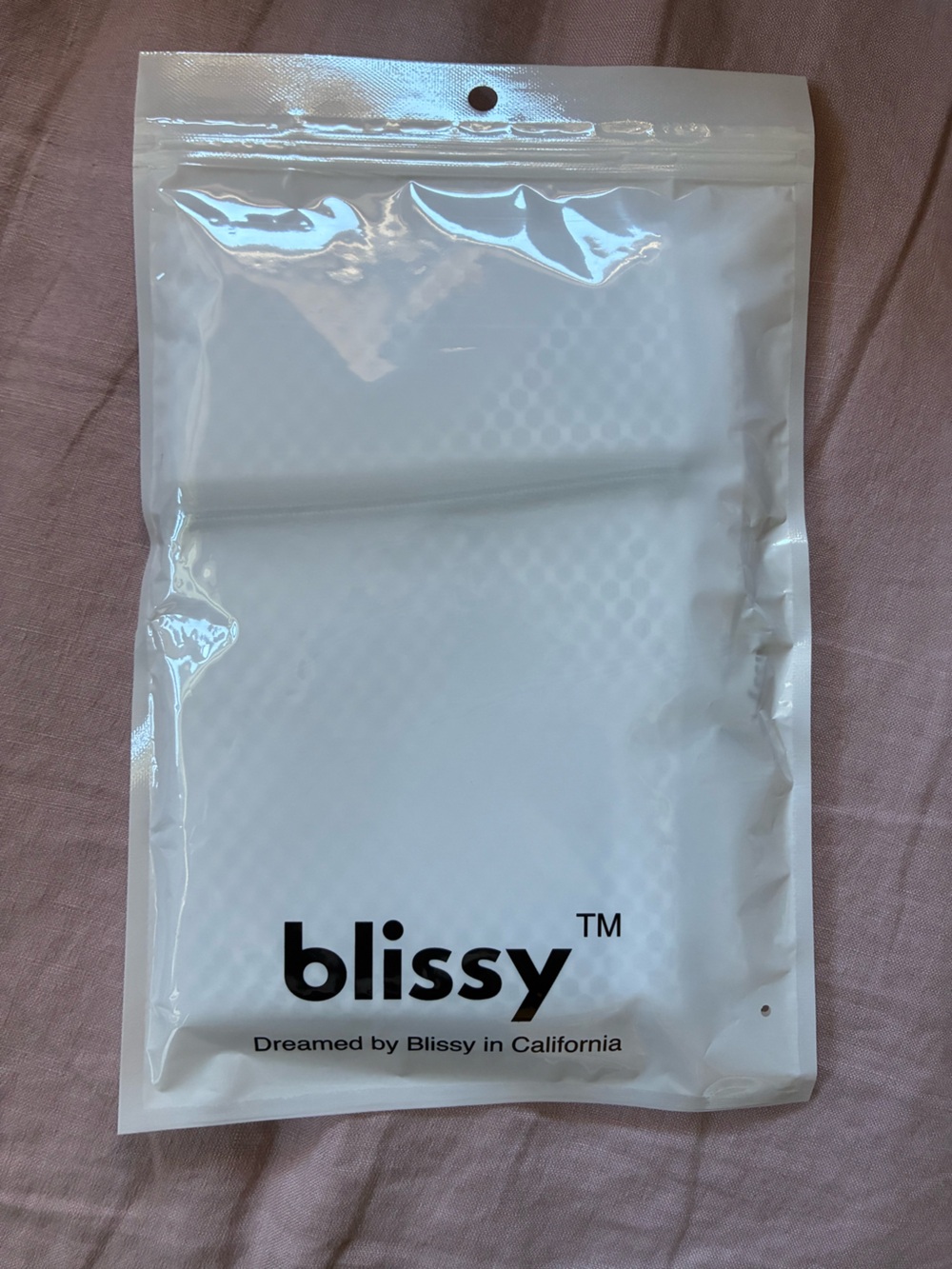 Bliss White Men’s Toiletry Pouch